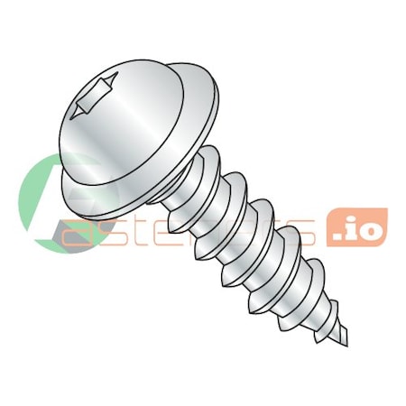 Newport Fasteners Sheet Metal Screw, #8 x 1/2 in, Zinc Plated Steel Round Head Torx Drive, 10000 PK 152134